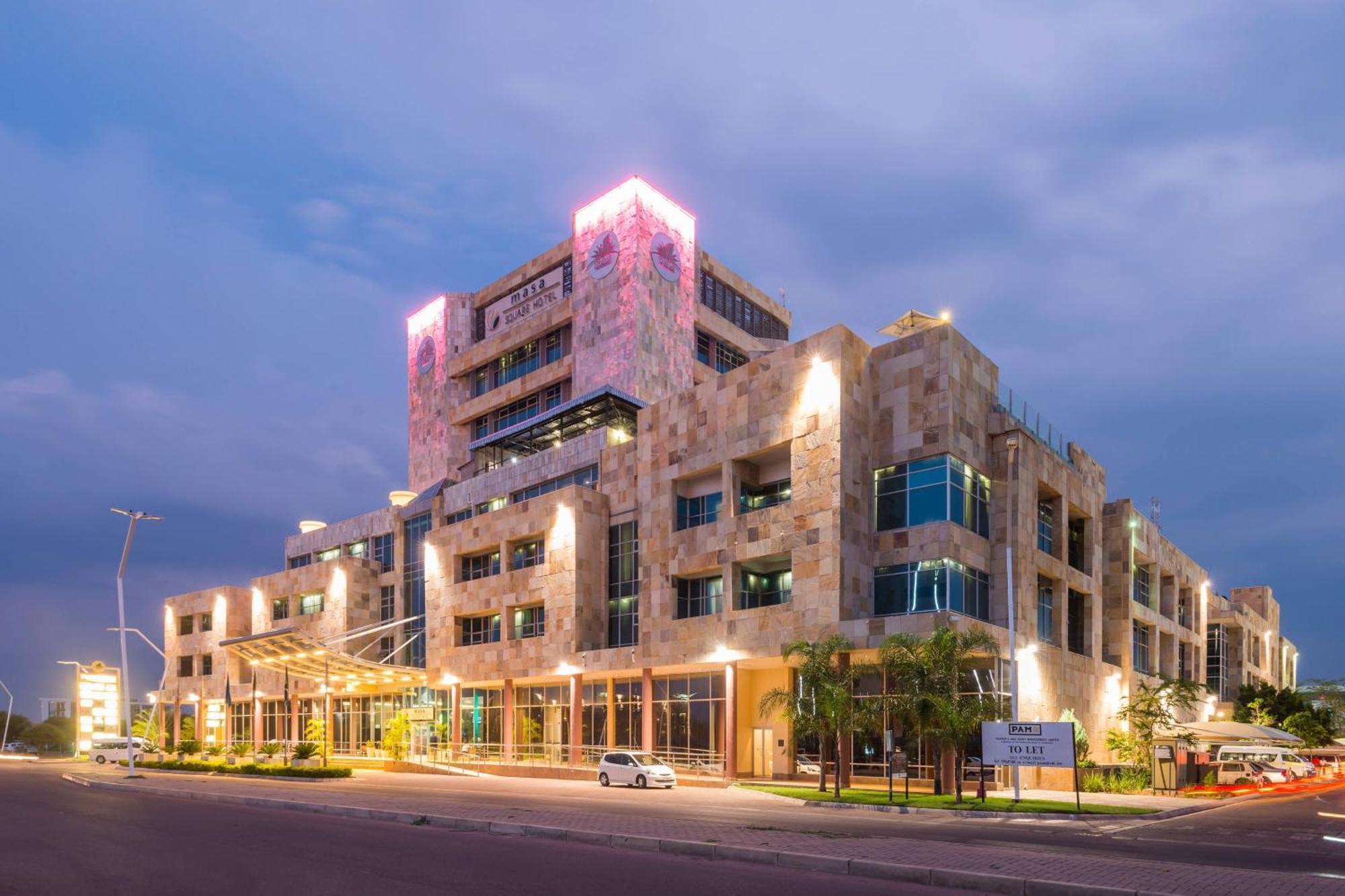 Protea Hotel By Marriott Gaborone Masa Square Exterior photo